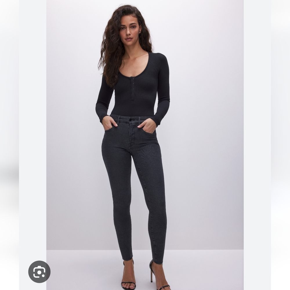 Good American Women’s Skinny Jeans Black 00/24